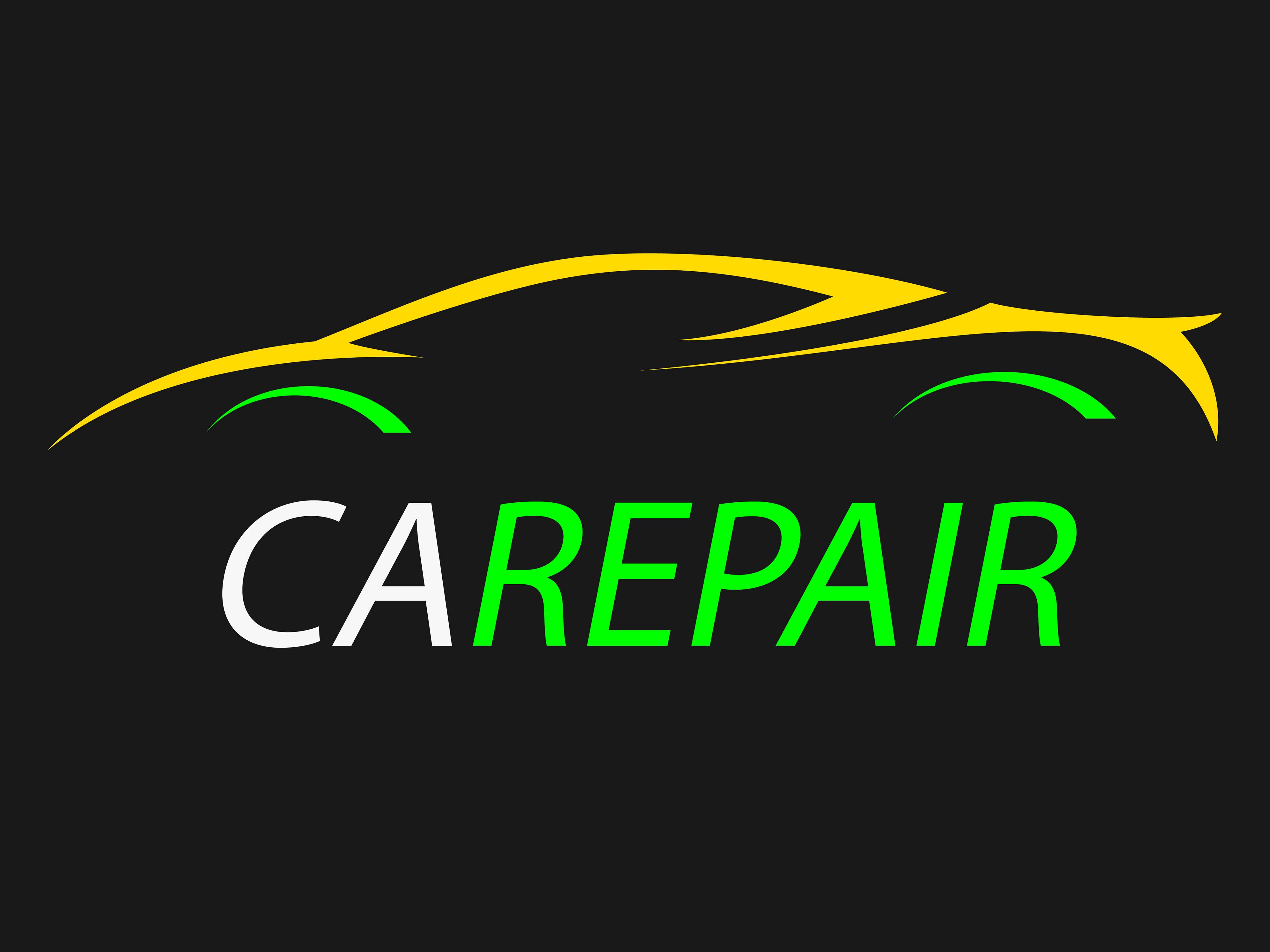 Free sports car repair logo design